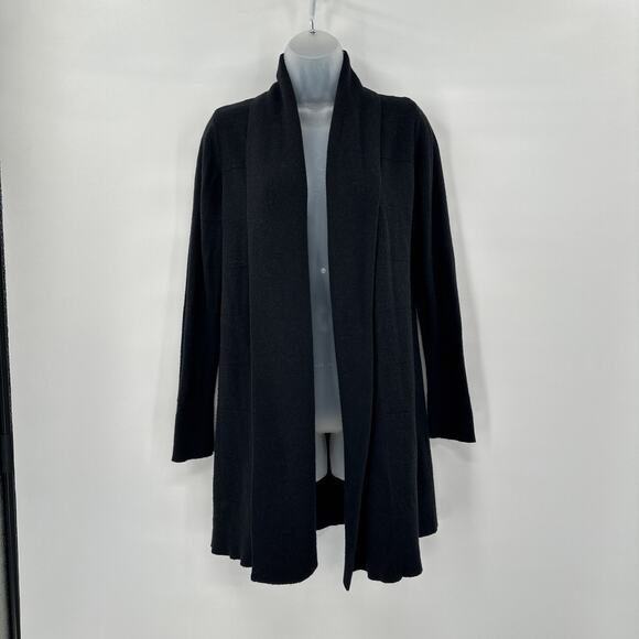 Fenn Wright Manson Cardigan Sweater Womens Longline Wool Alpaca Blend Minimalist - Picture 1 of 7